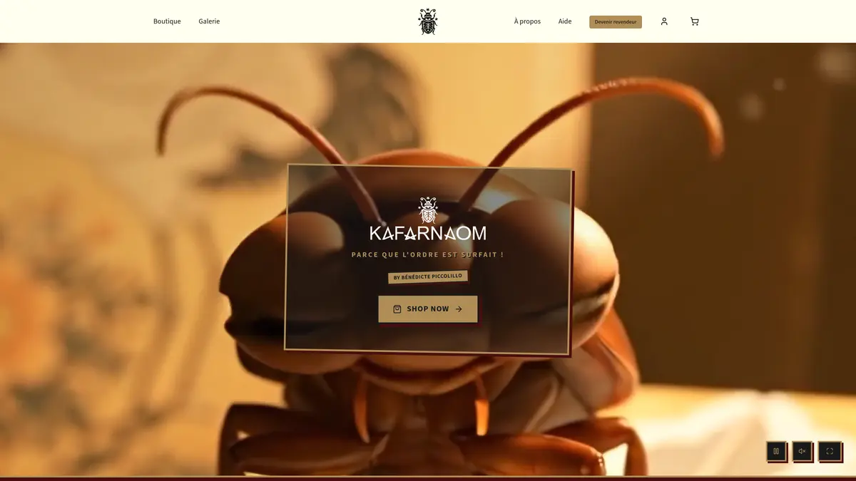Kafarnaom.shop — Boutique